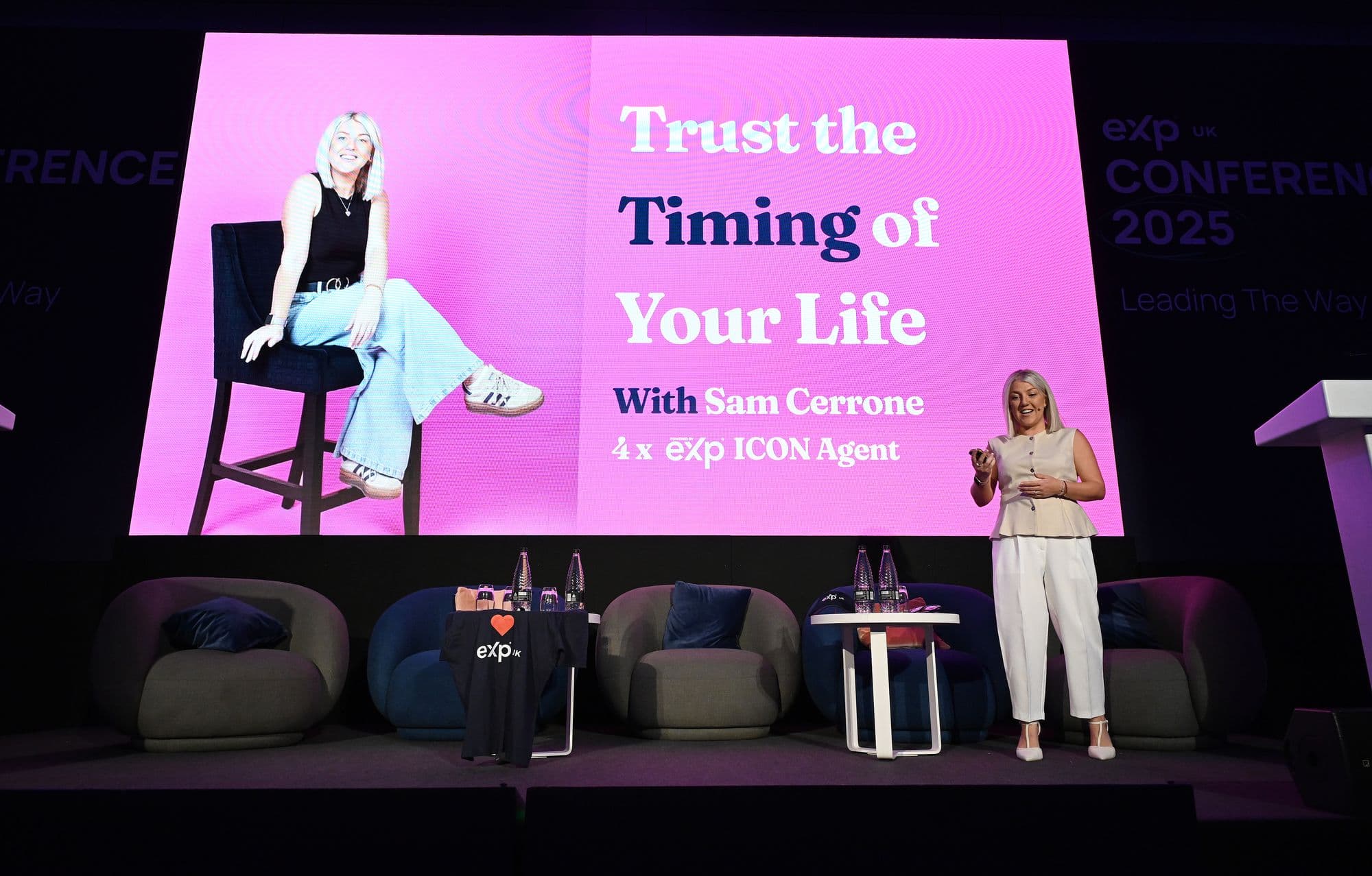 Sam Cerrone — 4x eXp ICON Agent — presenting at Conference 2025