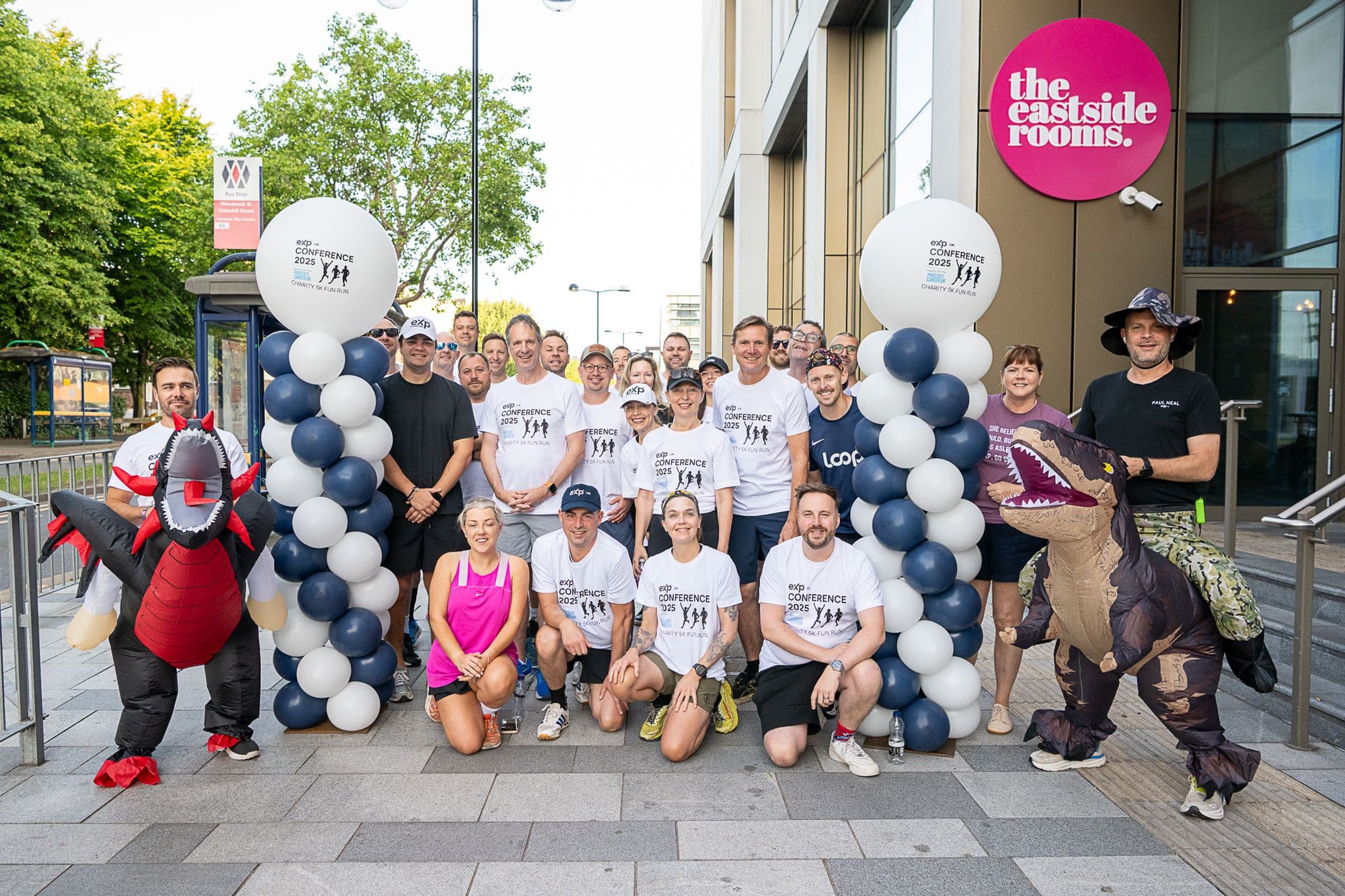 eXp UK Conference 2025 charity fun run group photo