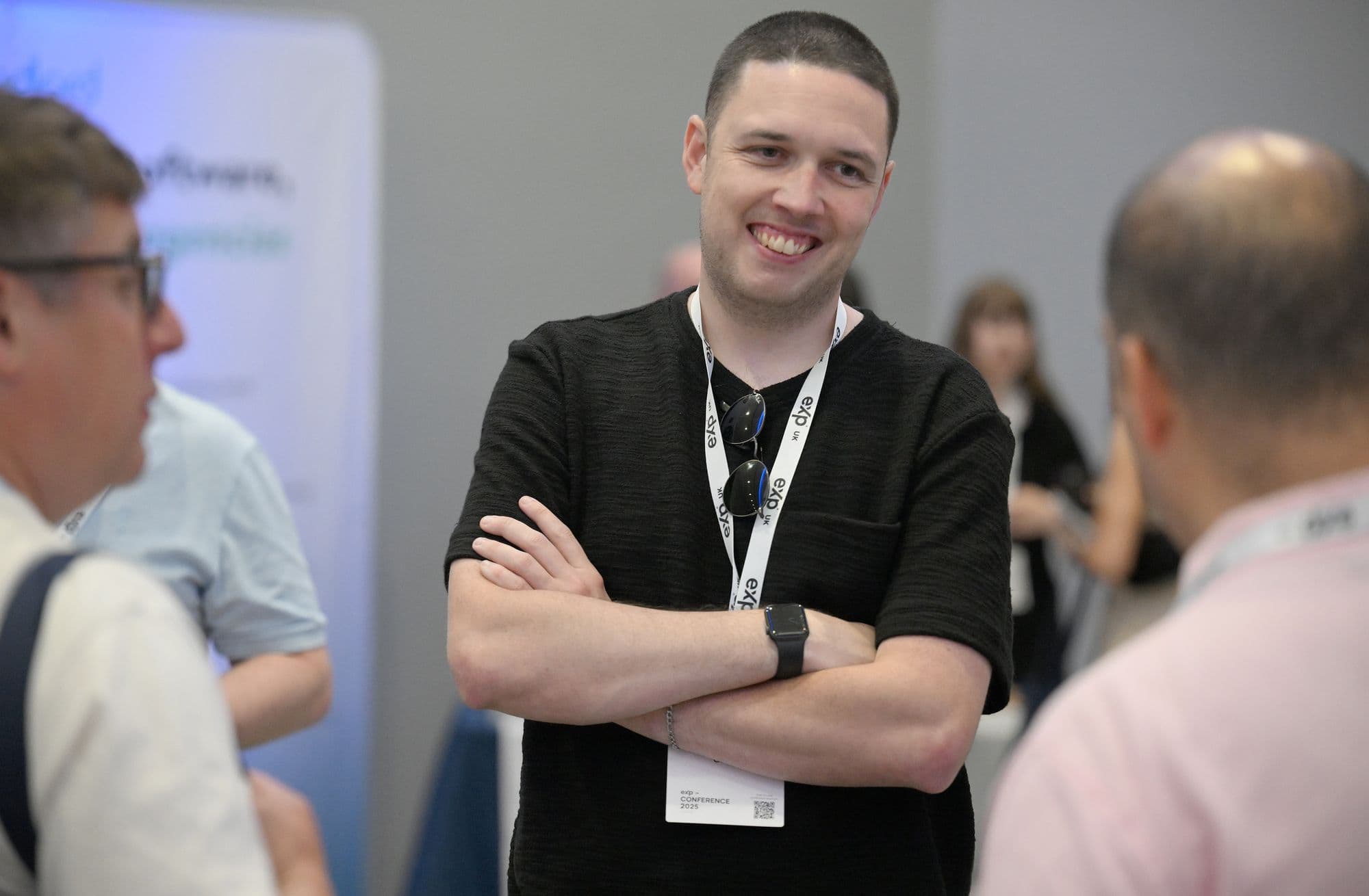 Agents sharing a laugh at eXp UK Conference